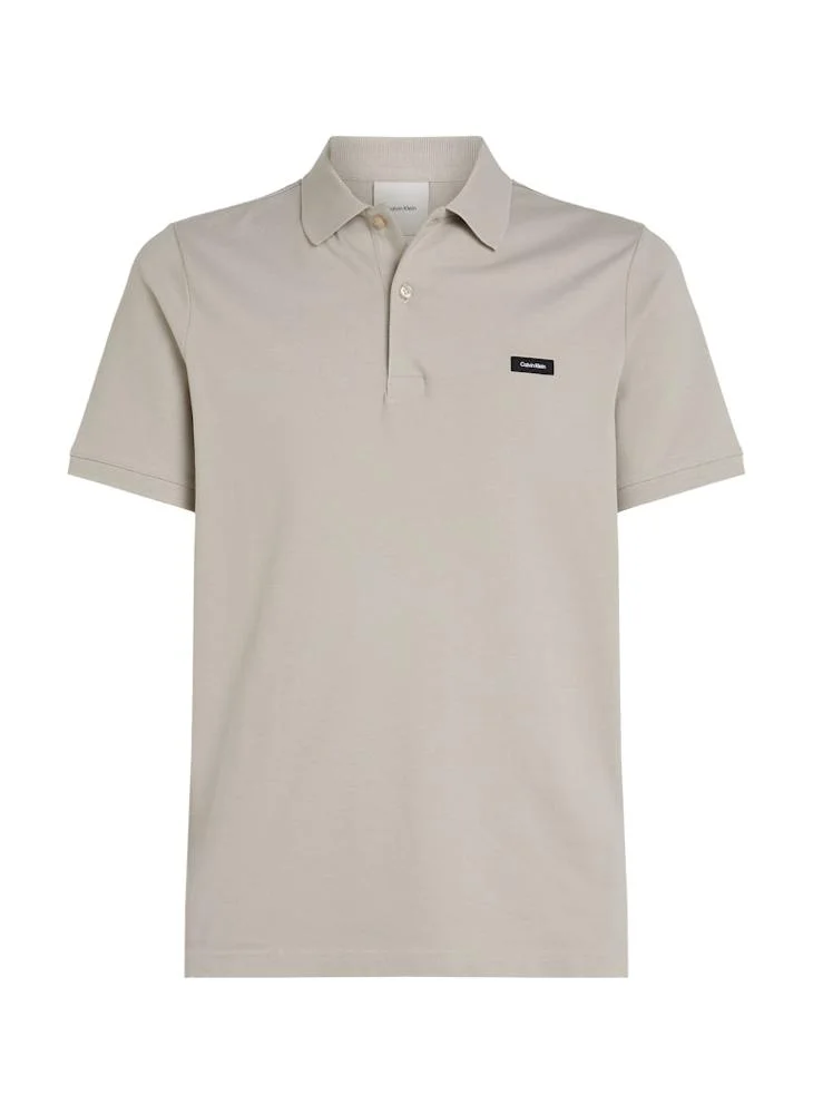 كالفن كلاين Slim Stretch Pique Polo