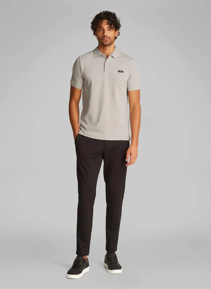 كالفن كلاين Slim Stretch Pique Polo