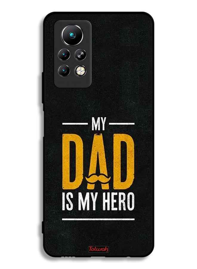Tolwak Infinix Note 11 Pro Protective Case Cover My Dad Is My Hero - Image 2
