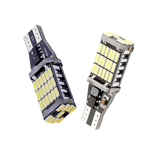 Durvient T15 W16W 45 LED Canbus Signal Indicator Light Lamp (Set of 2) (White) - Image 1
