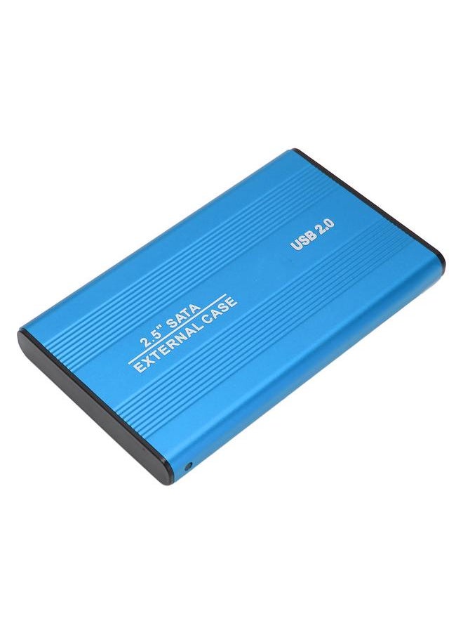 Thoraya 2.5 Inch Portable Metal External Hard Drive USB2.0 Ultra-thin External Hard Drive Blue 320GB  - Image 5