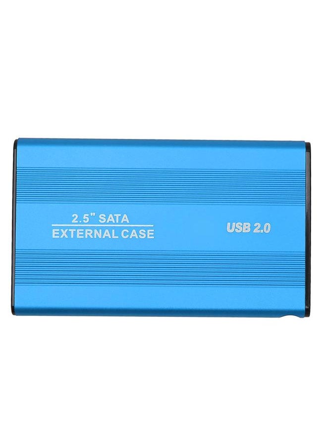Thoraya 2.5 Inch Portable Metal External Hard Drive USB2.0 Ultra-thin External Hard Drive Blue 320GB  - Image 3