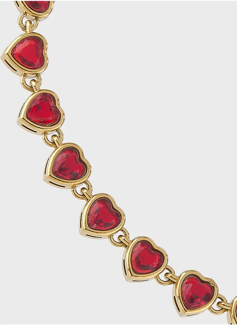 ستورتز Crystal Heart Bracelet