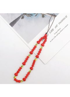 K805 red mobile phone chain