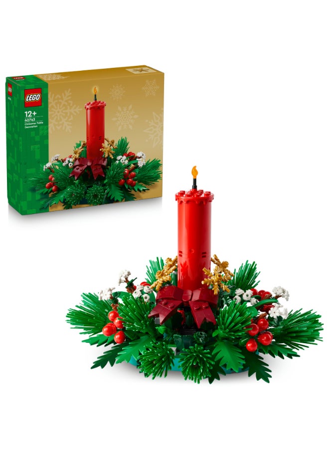 LEGO Christmas Table Decoration 40743 Building Set (433 Pieces) - Image 1