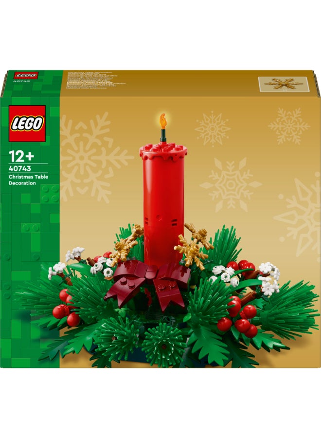 LEGO Christmas Table Decoration 40743 Building Set (433 Pieces) - Image 2