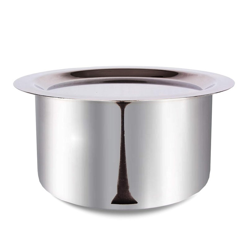 Mivida Mi Vida SUTOCI0012 Stainless Steel Cooking Pot with Lid Size 12 silver standard - Image 4