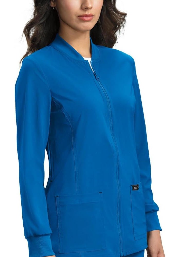 KOI Basics 450 Andrea Jacket in Royal Blue - Image 1