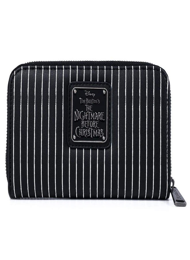 Loungefly x Disney Nightmare Before Christmas Jack and Sally Simply Meant to Be ZIp-Around Wallet - Image 2