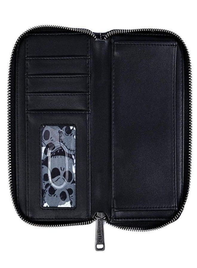 Loungefly x Disney Nightmare Before Christmas Jack and Sally Simply Meant to Be ZIp-Around Wallet - Image 3