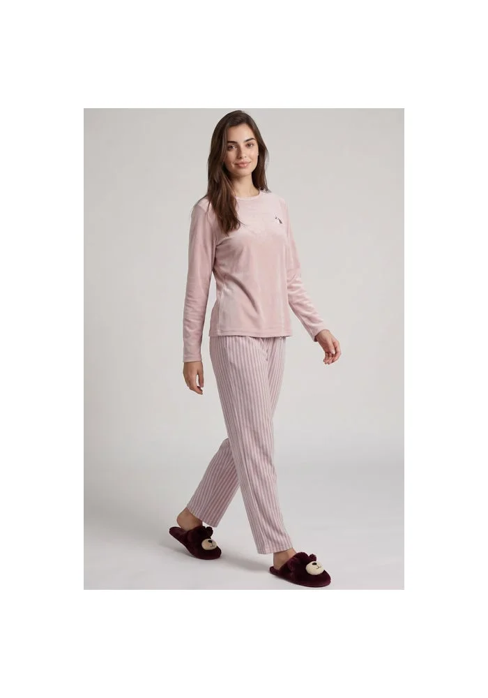 أر أند بي Unicorn Detail Pyjama Set with Long Sleeves