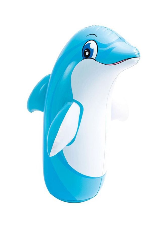 INTEX 3D Dolphin Inflatable Bop Bag - Image 1