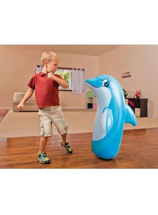 INTEX 3D Dolphin Inflatable Bop Bag - Image 2