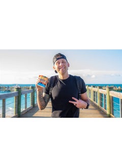 G Fuel Roman Atwood Energy Powder, Sugar Free, Clean Caffeine Focus Supplement, Water Mix, Orange, Coconut & Pineapple Flavor, Focus Amino, Vitamin + Antioxidants Blend - 9.8 oz (40 Servings)  - Image 4