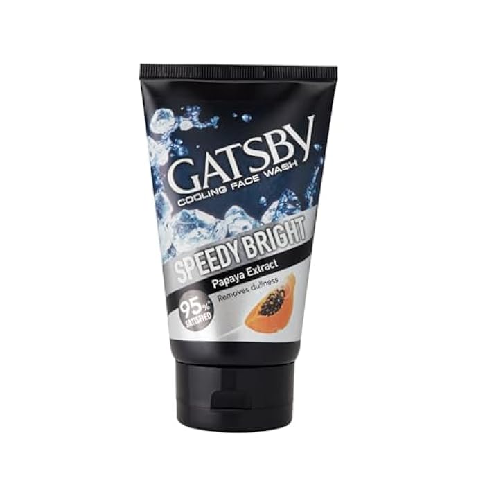 Gatsby speedy bright cooling face wash with papaya extract - 100 gm - Image 1