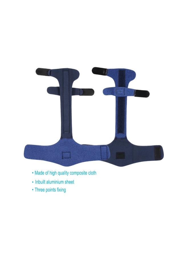 جهاز تثبيت الأصابع، واقي معصم قابل للتعديل، مُثبت لأصابع الزناد، إصابة الأصابع المكسورة، تخفيف آلام الأصابع المكسورة، مثبت تصحيحي لعلاج كسور عظام الكف - Image 3