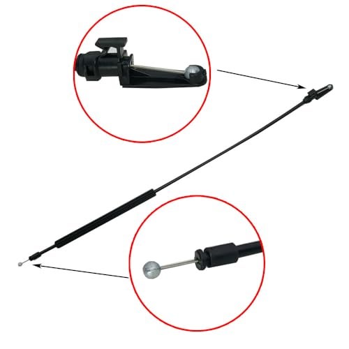 McrGinly 5N0823531 5N0823531A Engine Hood Latch Release Cable Compatible with Volkswagen Tiguan 2008-2018 - Image 3