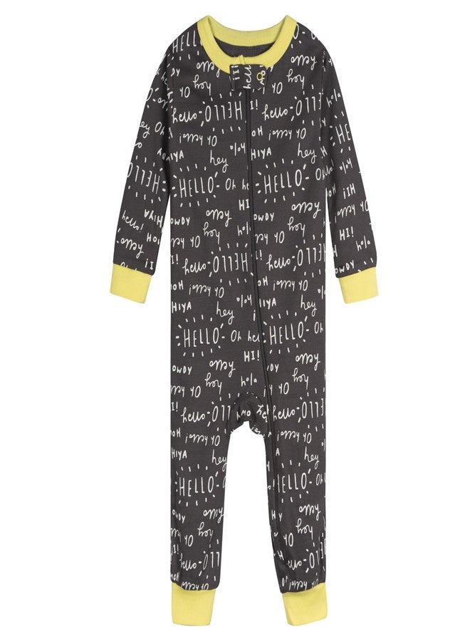 Onesies Brand Unisex Baby 3-Pack Snug Fit One-Piece Cotton Pajamas, Goodnight, 18 Months - Image 3
