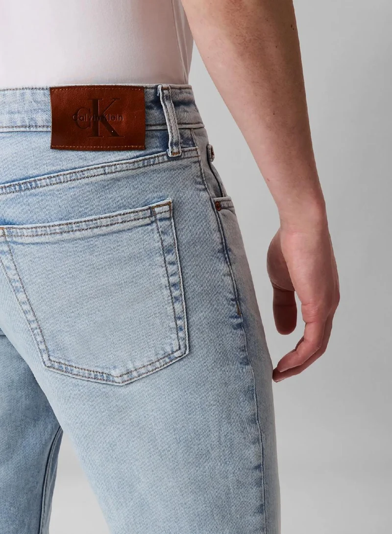 Calvin Klein MARBLED BEACON Slim Jeans for Men | Best Price UAE