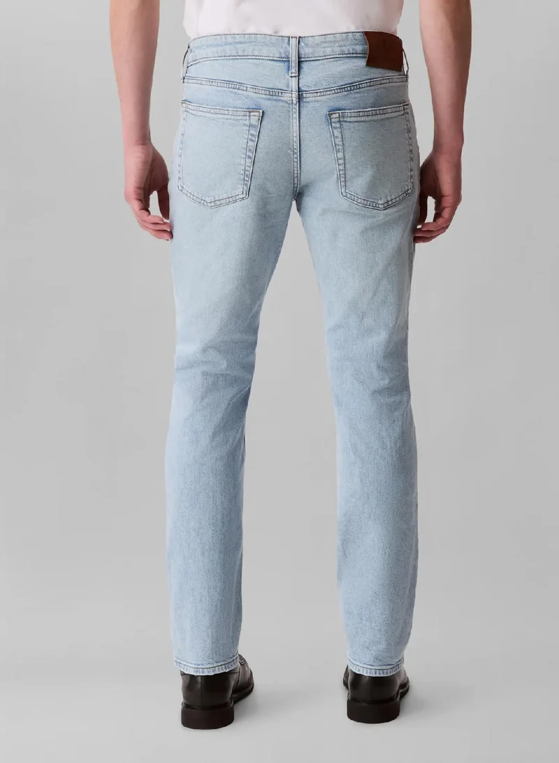 Calvin Klein MARBLED BEACON Slim Jeans for Men | Best Price UAE
