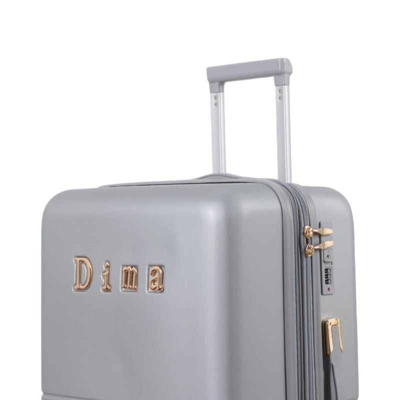 DIMA 5-piece luggage set, including 3 trolley bags and 2 makeup bags, with double covers and an expansion zipper - Image 4