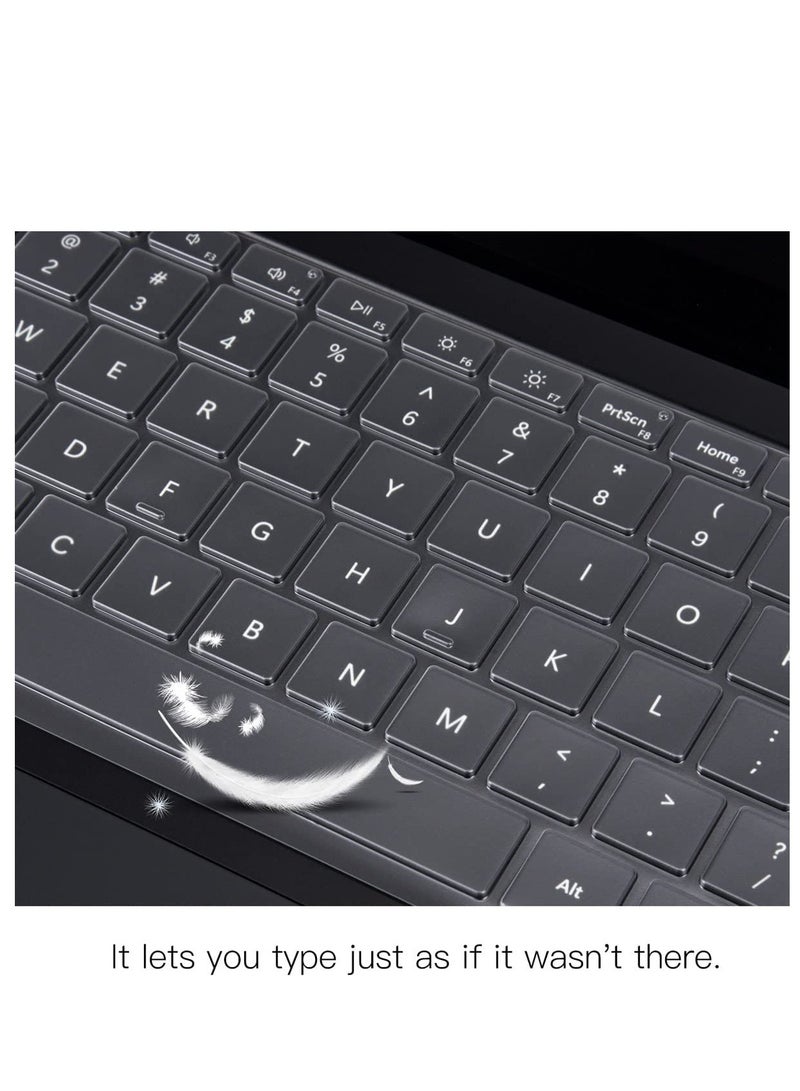 1Pack Keyboard Cover Ultra Thin for Microsoft Surface Laptop 6(2024) 5 4 3 13.5  15 2022-2019 Release, Surface Laptop Keyboard Protector Skin -US Layout - Image 3