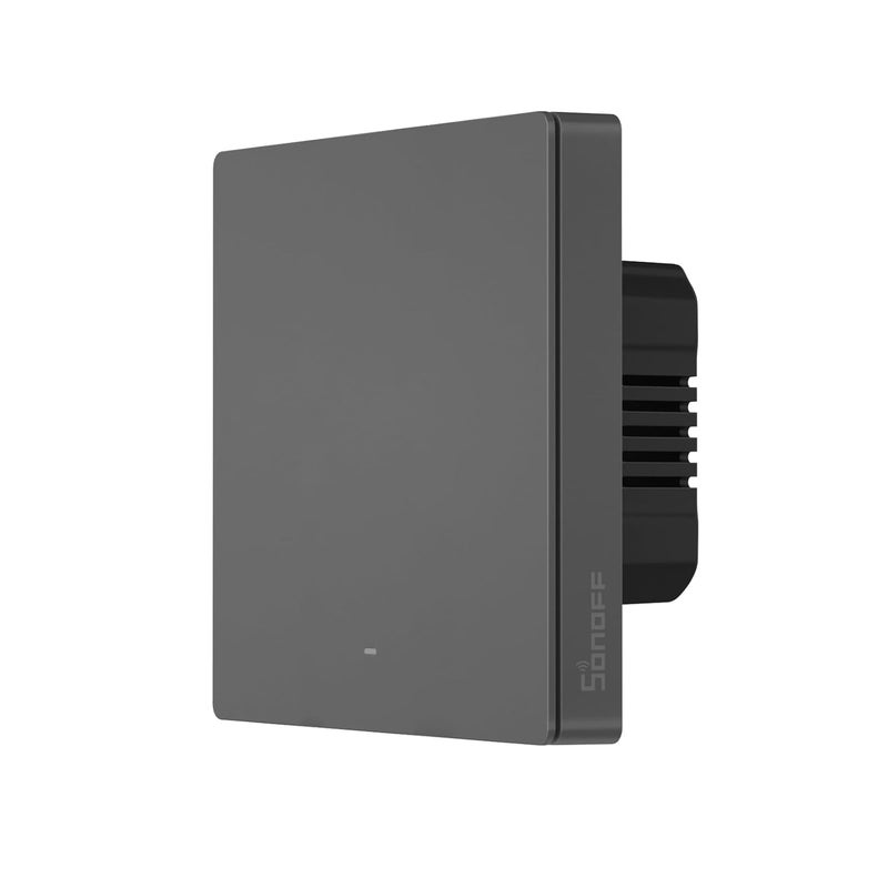 سونوف مفتاح SwitchMan M5 الذكي للحائط | 1 مجموعة (Matter)، تحكم عن بعد/صوتي، تحكم مشترك، مشهد ذكي، توقيت العد التنازلي، واي فاي 2.4 جيجاهرتز، طاقة قصوى 2200 واط، يعمل مع Alexa و Google Home | رمادي داكن - Image 1