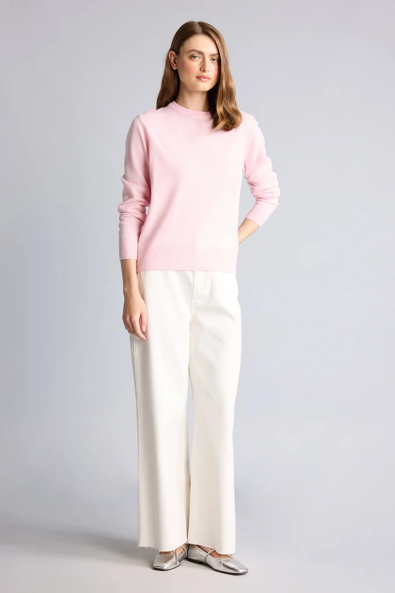 Defacto Relax Fit Crew Neck Pullover