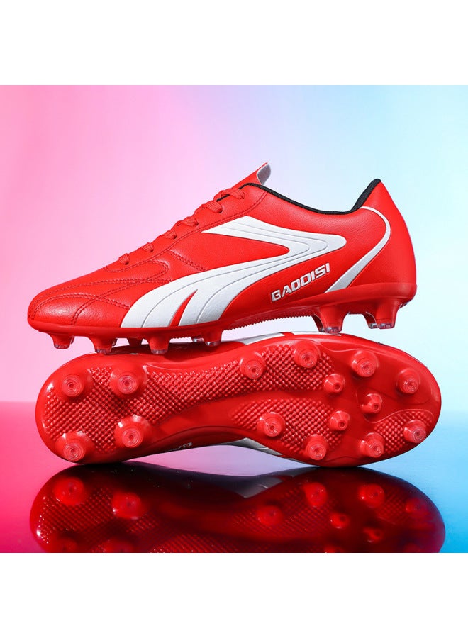 Children's Soccer Shoes With Studs For Boys And Teenagers, Suitable For Compeion And Training On Turf And Indoor Surfaces, Professional Non-slip And Wear-resistant Sports Shoes For Men