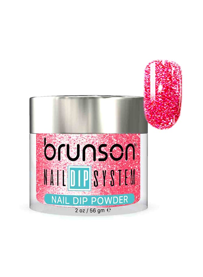 brunson مسحوق أظافر ديف وباف نظام لون 56 جرام، مجموعة أدوات فن الأظافر الفرنسية للمبتدئين، صالون مانيكير افعلها بنفسك في المنزل، خالي من الروائح وطويل الأمد، لا حاجة لجهاز تجفيف الأظافر BDG012