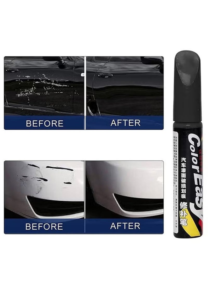 Aikanbo 4 Pack Car Scratch Repair Pens，Color Easy，Car Scratch Remover Pens，Car Touch Up Pens For Cars，Motorcycles，And Boats （White + Silver + Red + Black） - Image 5