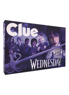 USAopoly CLUE: Wednesday | Classic Board Game Inspired by The Netflix Original Series | Solve The Mystery at Nevermore Academy with Friends and Family | Officially Licensed Merchandise | 2-6 Players | Ages 8+  - Image 1