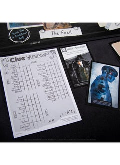 USAopoly CLUE: Wednesday | Classic Board Game Inspired by The Netflix Original Series | Solve The Mystery at Nevermore Academy with Friends and Family | Officially Licensed Merchandise | 2-6 Players | Ages 8+  - Image 3