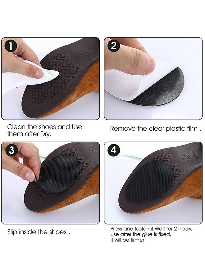 SYOSI Anti-Slip Non-Slip Self-Adhesive Shoe Grips Rubber Sole Pads - 16 Pieces - Image 5