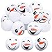 Cooraby 18 Pieces 24 Inches Snow Toy Ball Set Fun Set Plush Snowmen Balls Fake Snow Toy Ball Set Realistic and Interesting for Winter Game Snowman A - Image 2