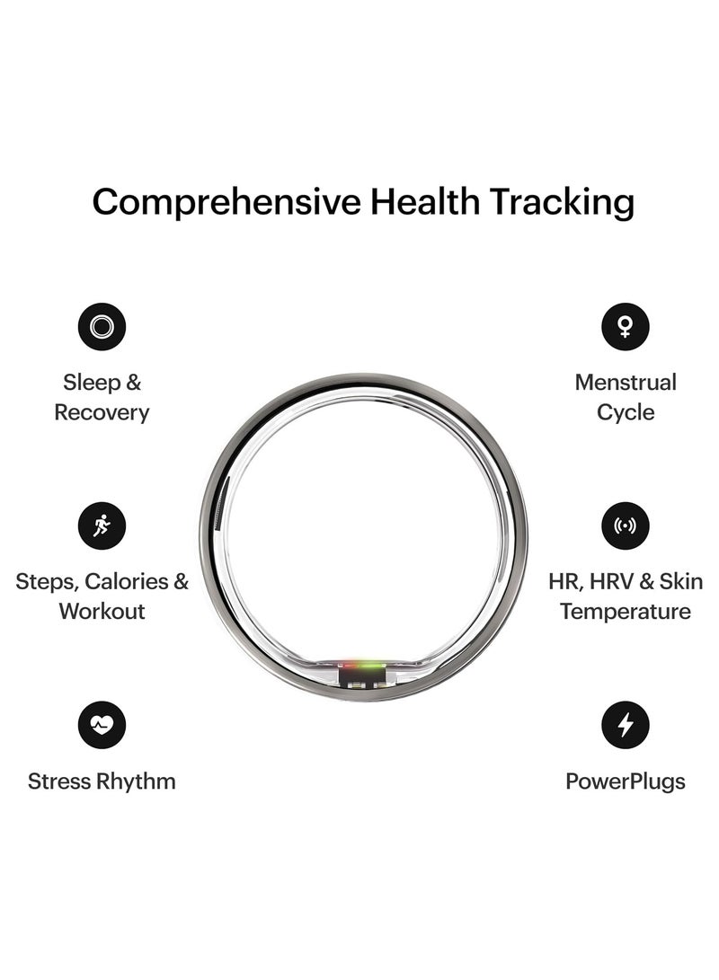 ULTRAHUMAN Ultrahuman Ring Air - Raw Titanium (Size 05)  - Image 3