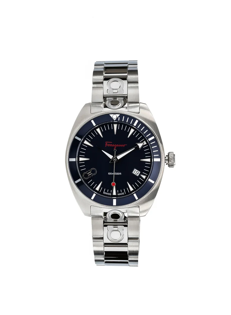 Experience Quartz Blue Dial Watch