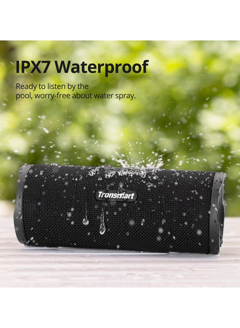 Tronsmart Mirtune C3: 24W Loud Stereo Sound, IPX7 Waterproof, TWS Pairing, 12H Playtime - Portable & Durable Outdoor Bluetooth Speaker (Black) - Image 1