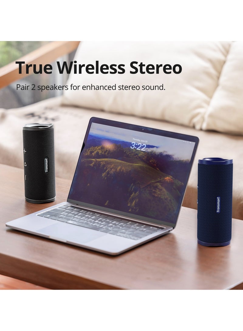 Tronsmart Mirtune C3: 24W Loud Stereo Sound, IPX7 Waterproof, TWS Pairing, 12H Playtime - Portable & Durable Outdoor Bluetooth Speaker (Black) - Image 2