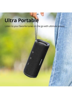 Tronsmart Tronsmart Mirtune C3: 24W Loud Stereo Sound, IPX7 Waterproof, TWS Pairing, 12H Playtime - Portable & Durable Outdoor Bluetooth Speaker (Black)  - Image 3
