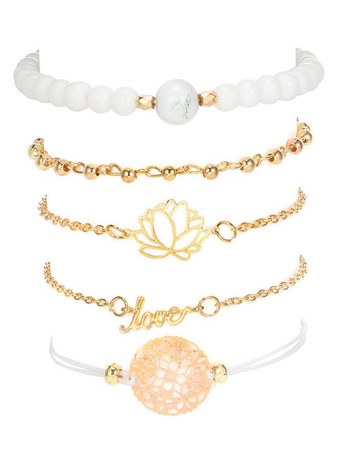 5-Piece Fashion Bracelet Set