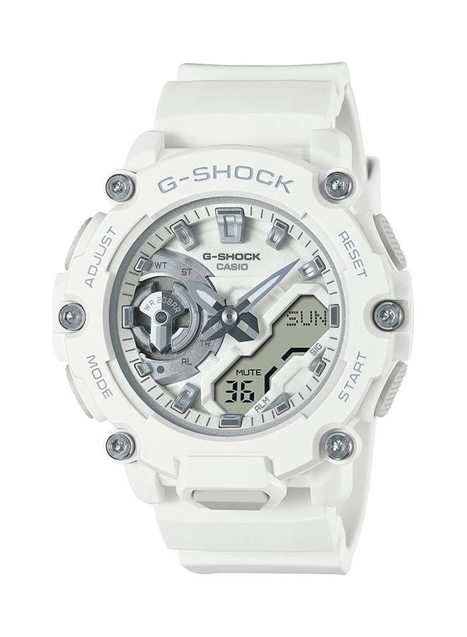 G-SHOCK ساعة يد رقمية مستديرة بحزام من الراتنج GMA-S2200-7ADR - Image 1