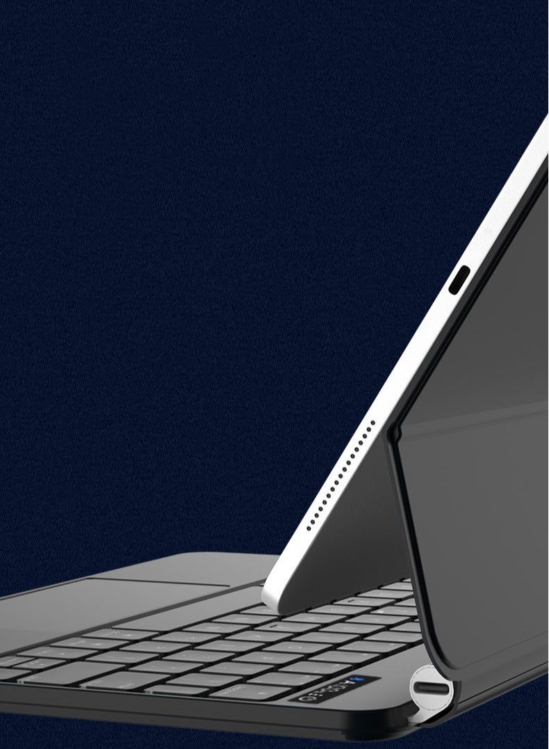 Wireless Magic Keyboard for iPad Arabic + English-Black-iPad Pro 12.9 inch - Image 5