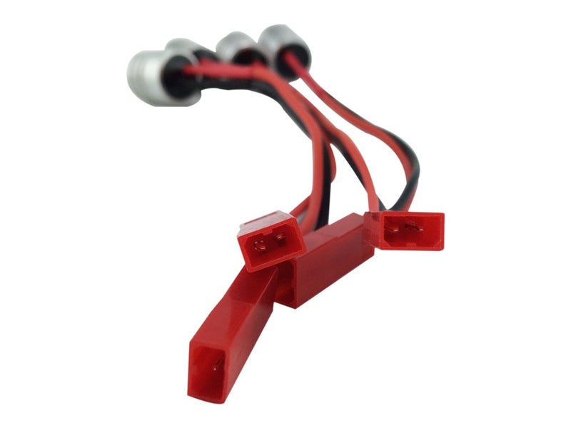 usmile RC Night Flying 12V 1.5W Super Bright RC LED Head Lights Drone LED Light Illuminator for Carbon Fiber Quadcopter Frame Multirotor QAV250 ZMR250 QAV180 ZMR180 FPV Quadcopter(4pcs) - Image 2