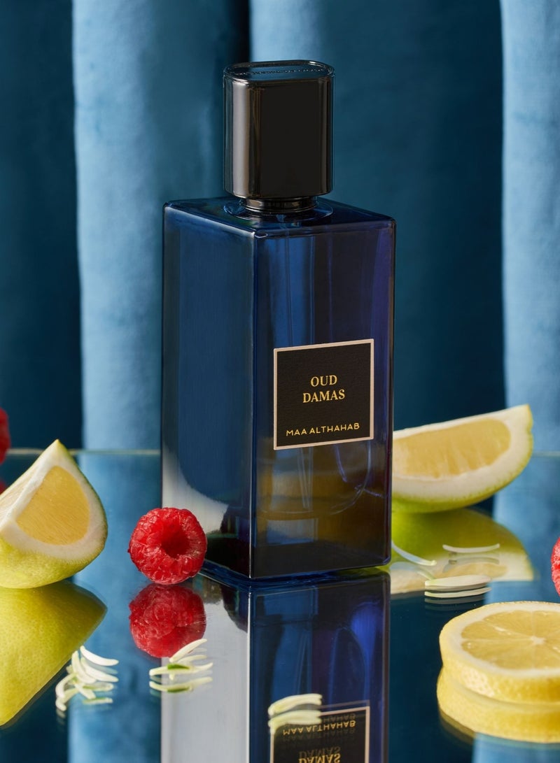 MAA ALTHAHAB Oud Damas EDP | Long-Lasting & Rich Oriental Oud Scent | 75 ML | For Men & Women Who Appreciate Depth & Elegance - Image 3