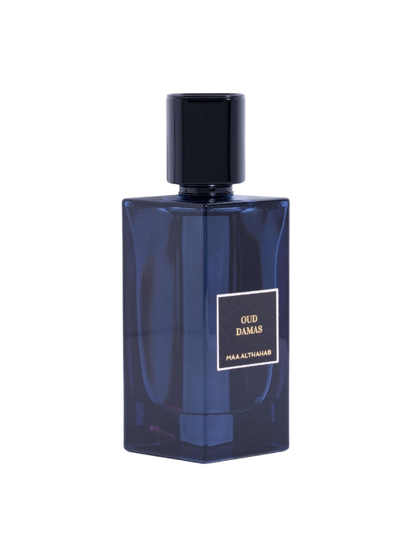 ماء الذهب  | عود داماس |  أو دو بارفان | عطر عودي شرقي غني ثابت يدوم طويلاً | 75 مل | للرجال والنساء الذين يقدرون العمق والأناقة - Image 1