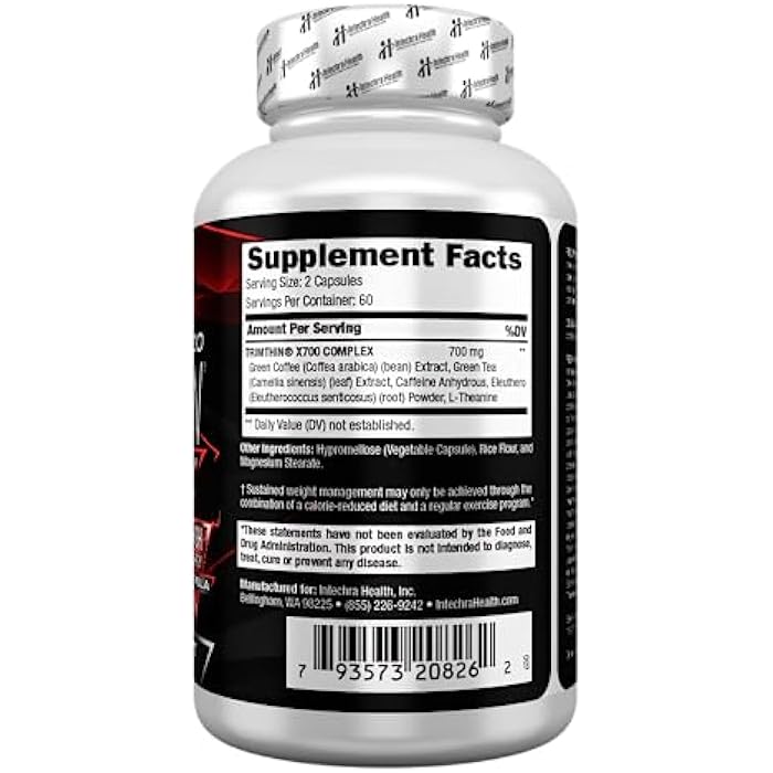 TrimThin® X700 Thermogenic Diet Pills with Maximum Energy Manufactured in USA 120 Capsules - Image 5