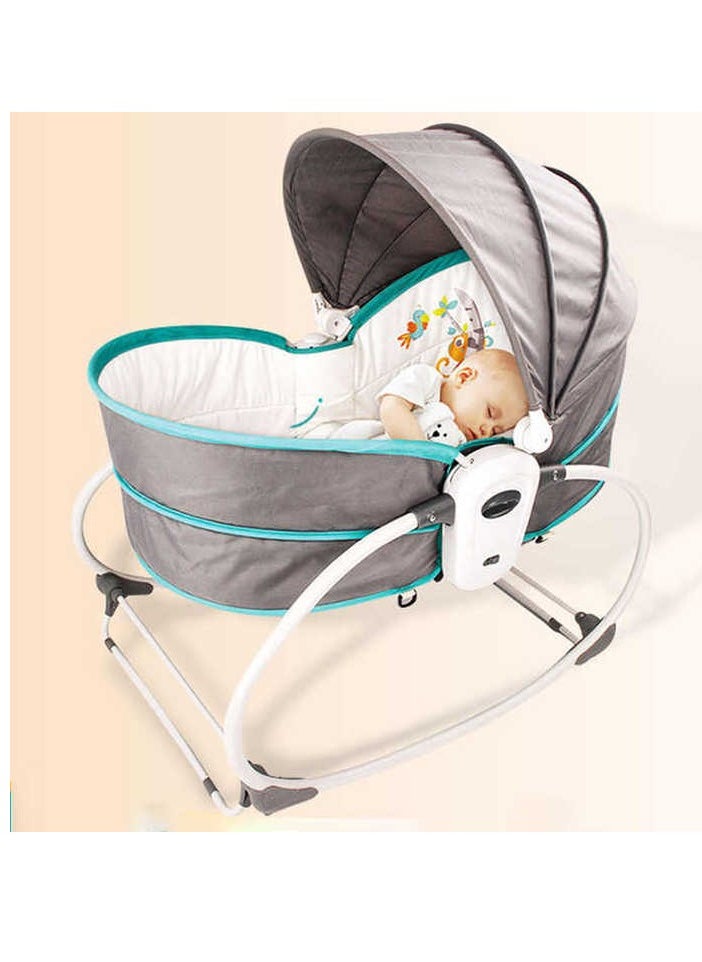 Mastela Mastela 5 in 1 Multifunctional Baby Chair - Rocking, Feeding, Lounging and Sleeping  - Image 4