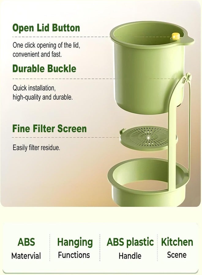 Qutipek Kitchen Sink Strainer Basket Double Layer Sink Drainer Basket Food Waste Filter Easy to Clean Sink Filter - Prevents Clogs - Image 5