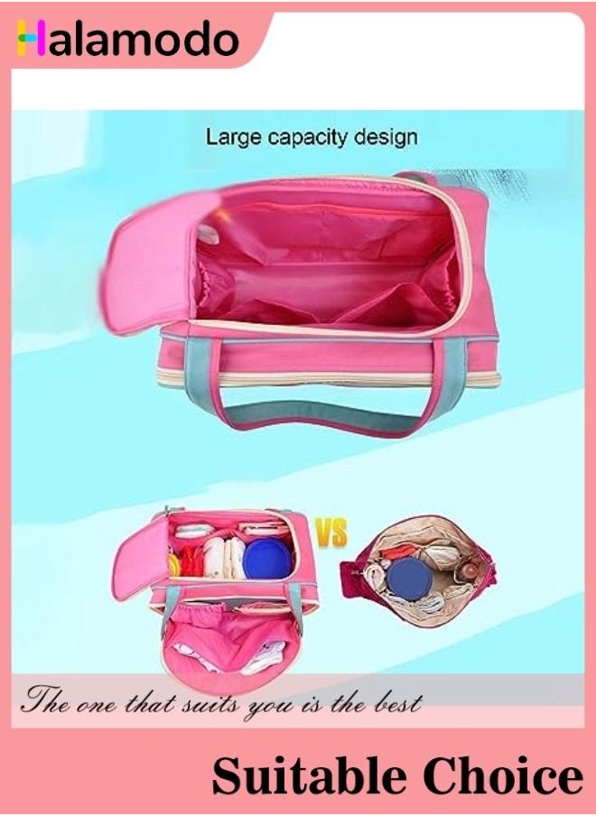 HALAMODO - Multifunctional Antibacterial Large Capacity Travel Diaper Bag - Image 1